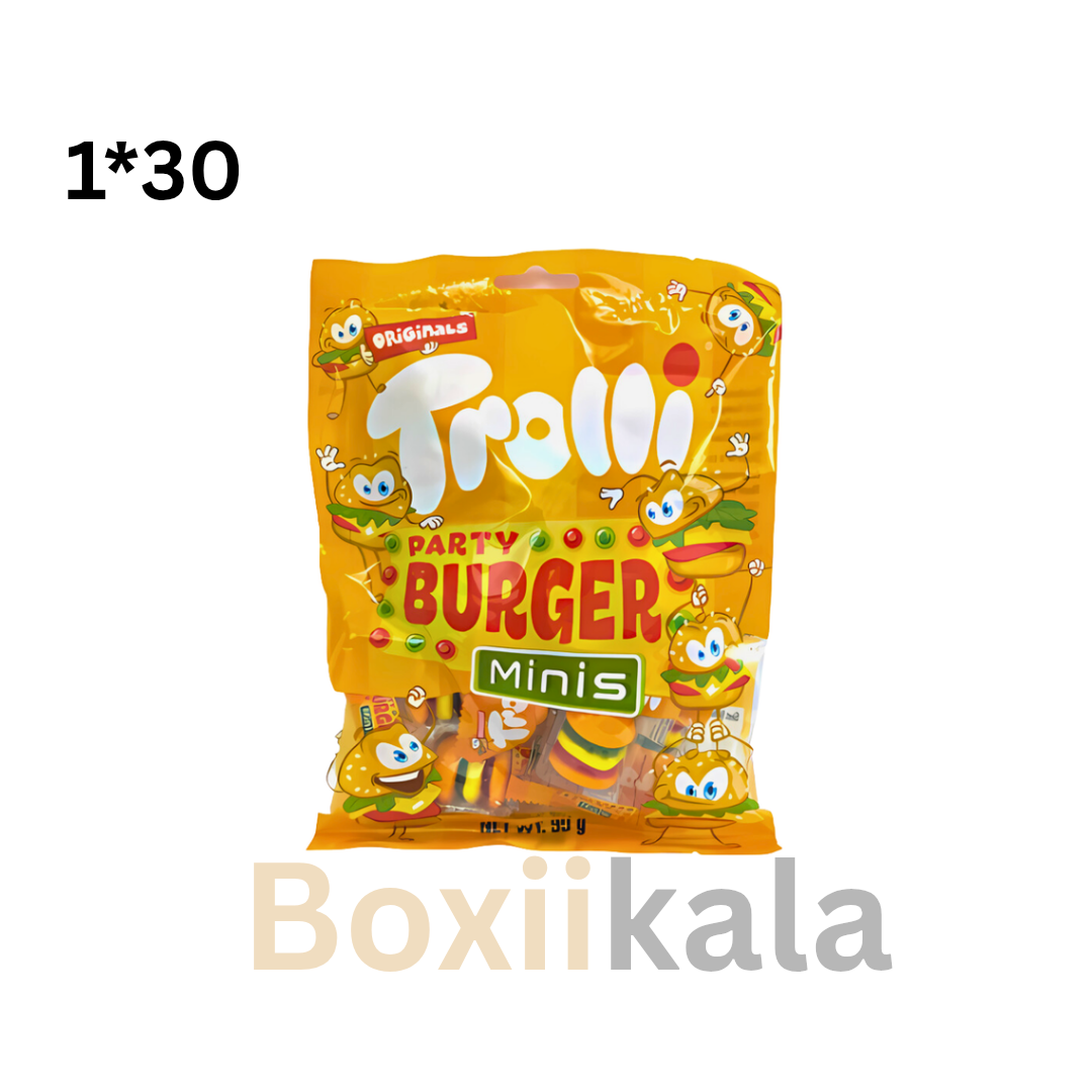 پاستیل  همبری ترولی 70 گرم کارتن 30عددی