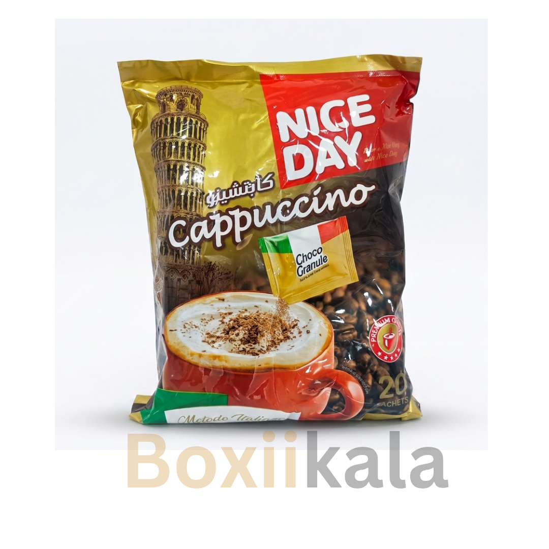 کاپوچینو نایس دی کارتن ۹بسته ۲۰عددی
