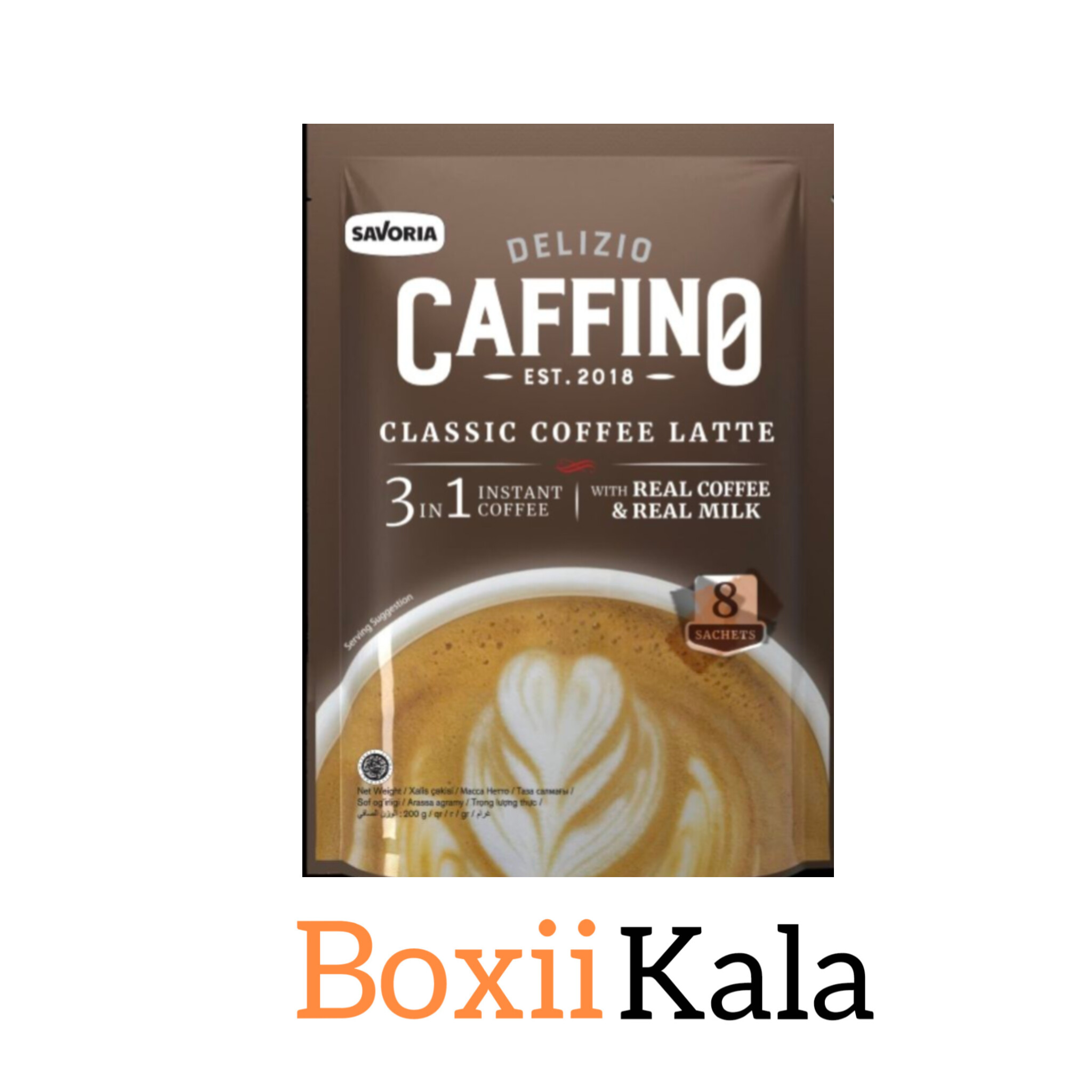کاپوچینو دلیسیو کافینو 24بسته 10 عددی