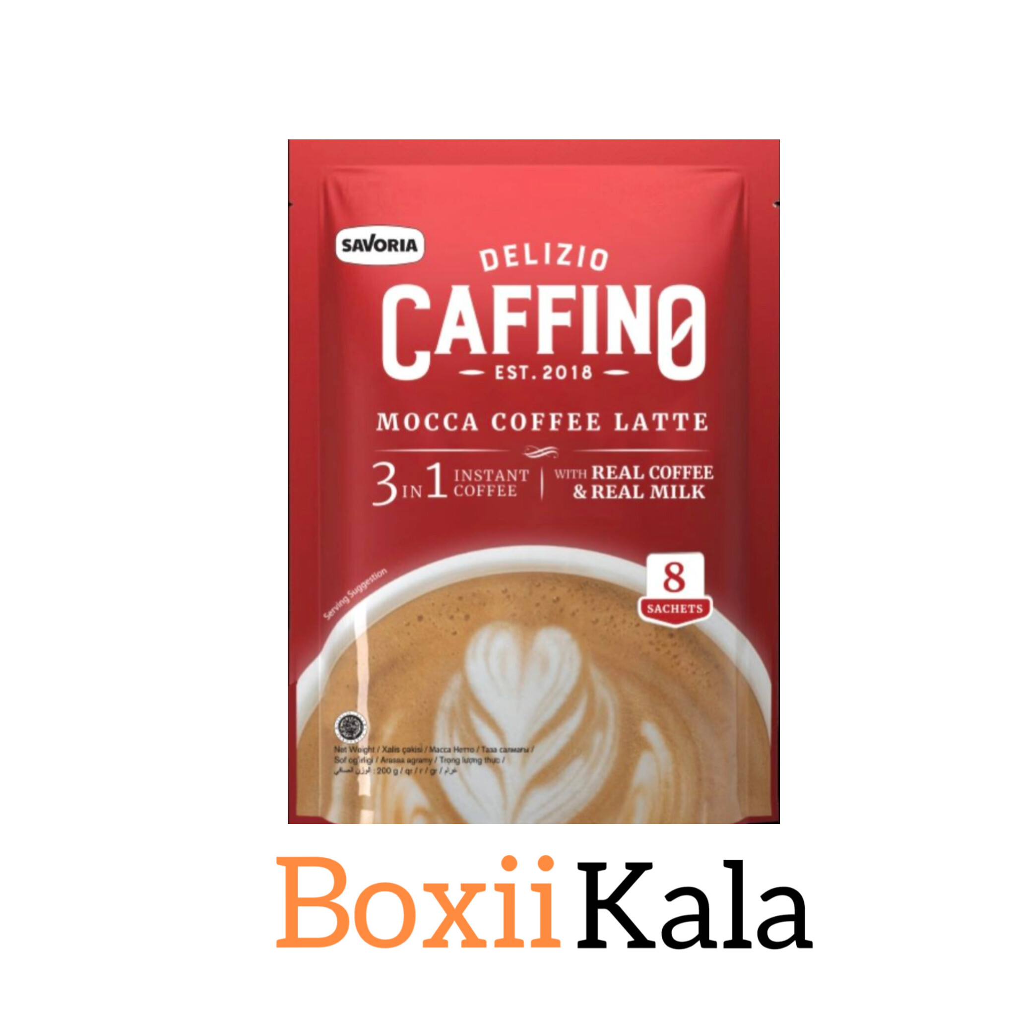کاپوچینو دلیسیو موکا کافینو 24بسته 10 عددی