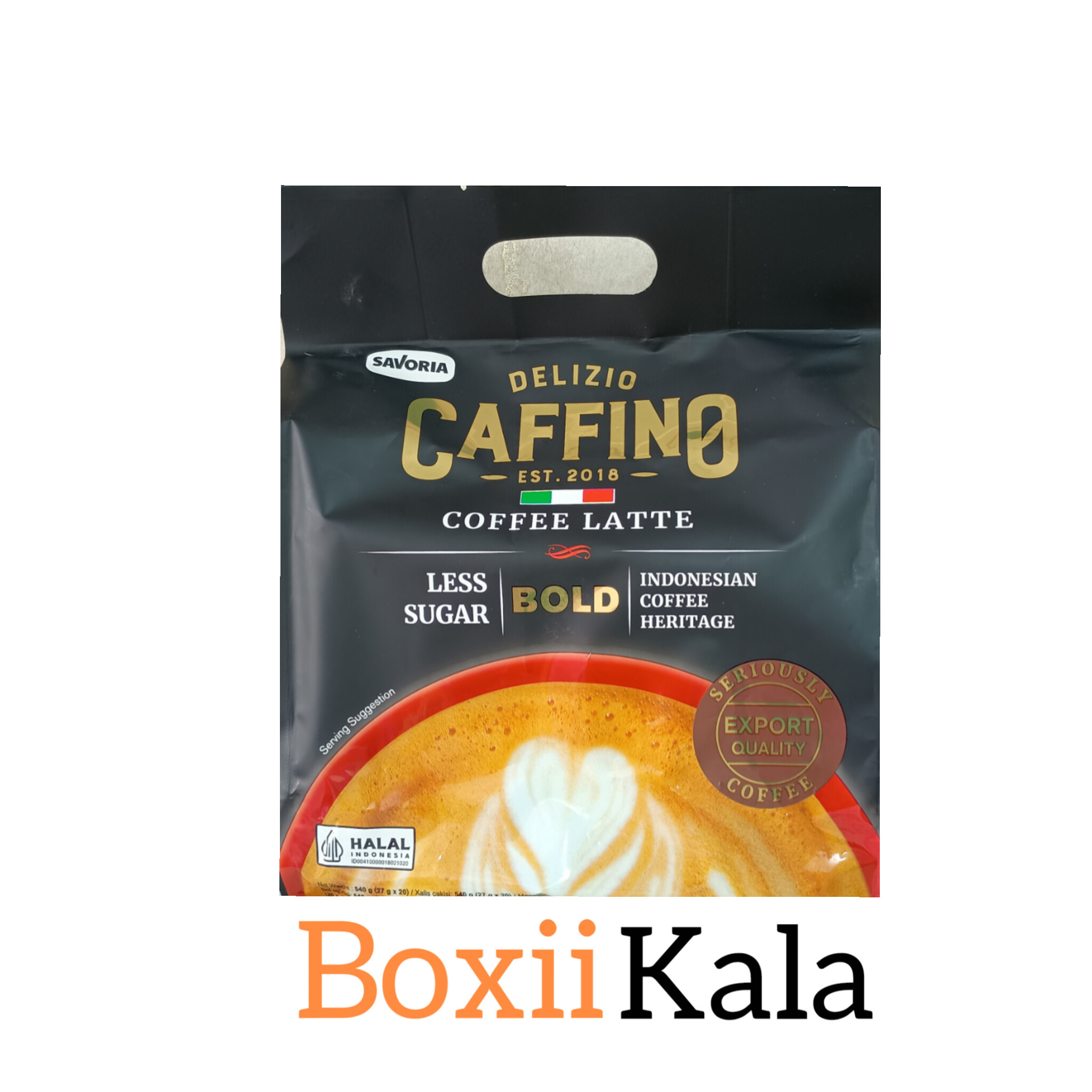 کافی ميکس لاته CAFFINO کارتن ۱۲بسته ۲۰عددی