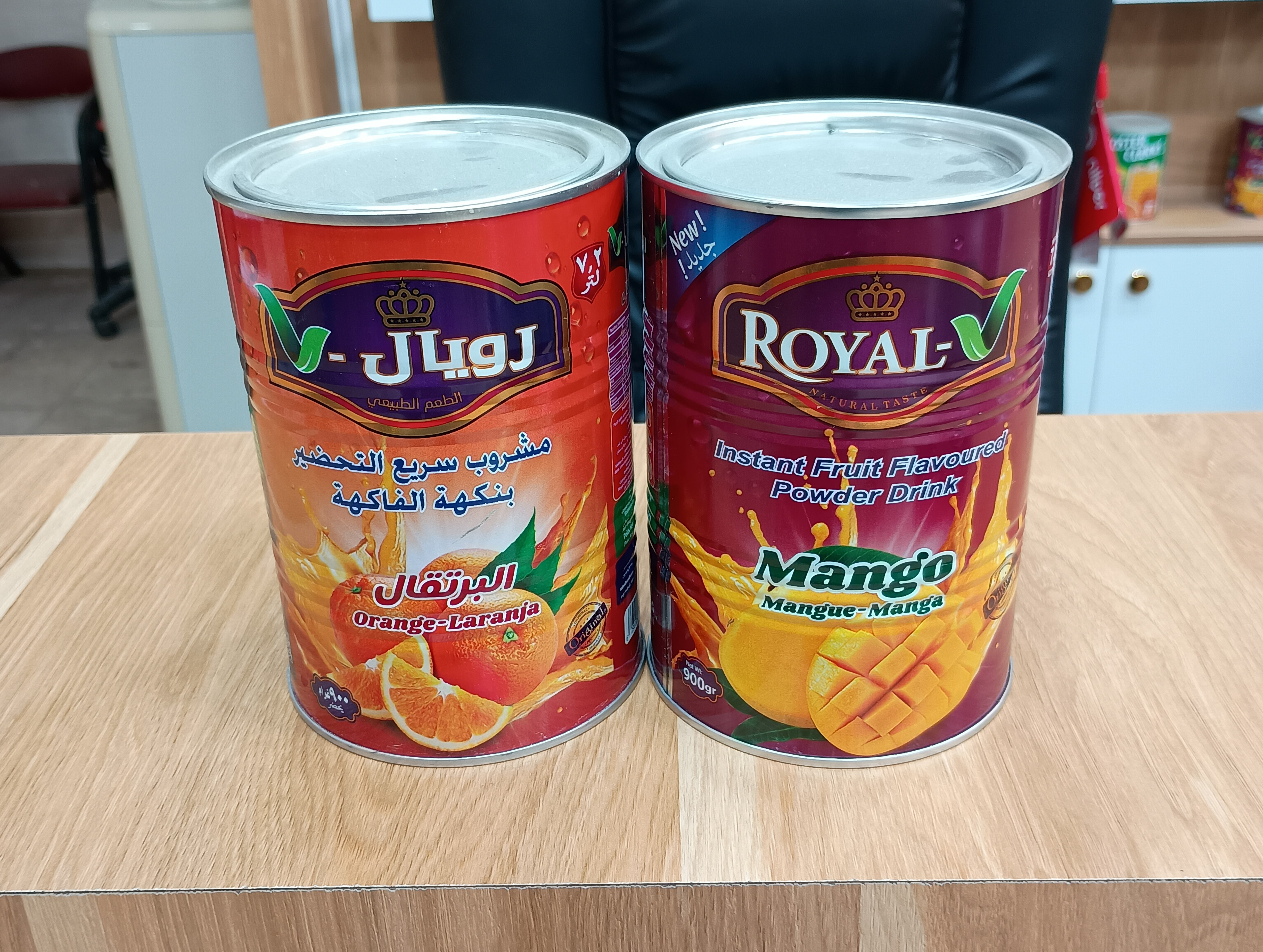 پودر شربت رویال 900گرم کارتن 15عددی