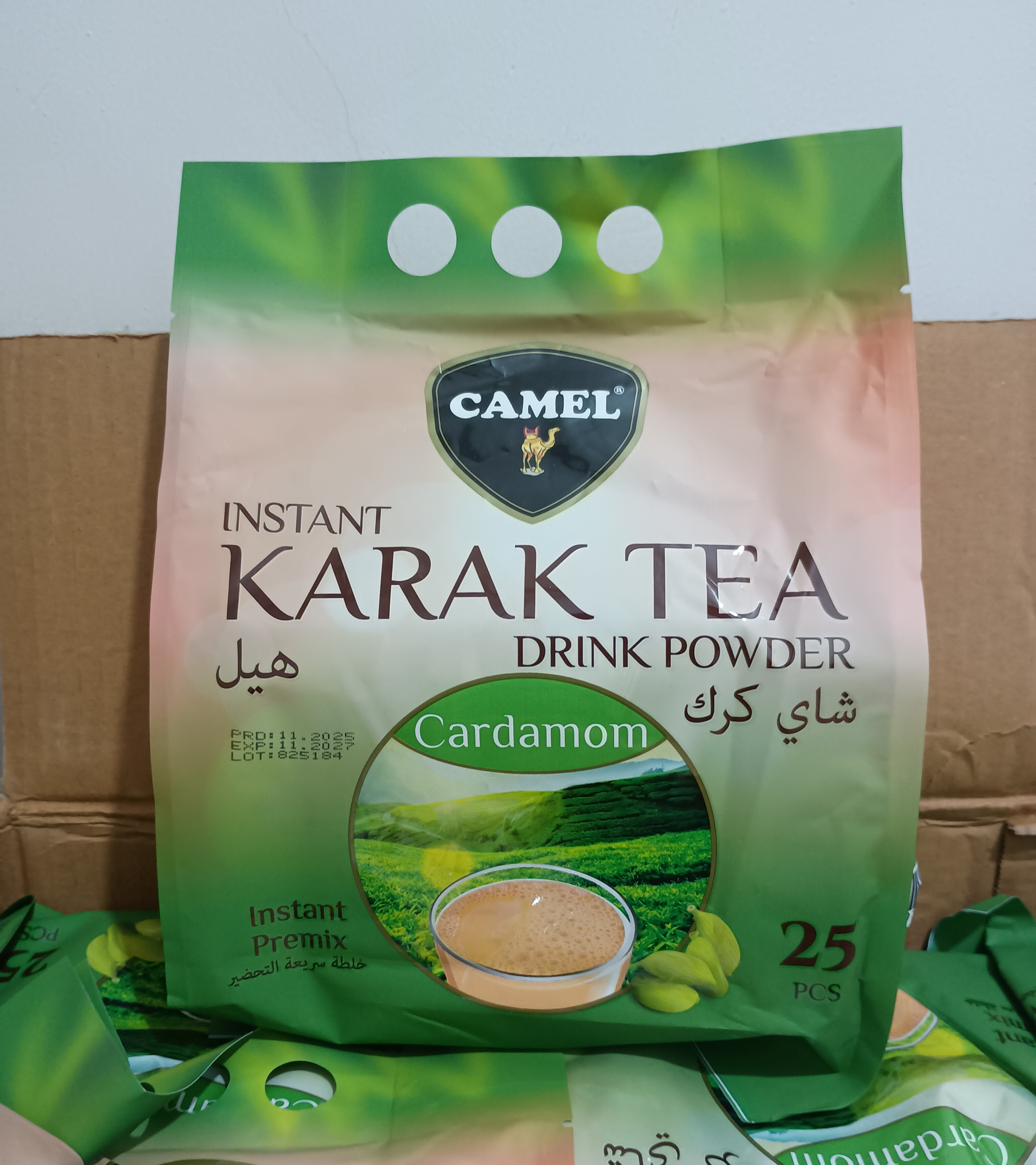 چای کرک کمل ساشه 500 گرم24بسته 25 عددی